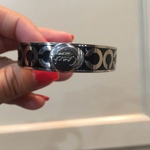 Coach Jewelry - Black coach bracelet Coach Jewelry - Black coach bracelet
